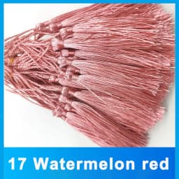 100-500Pcs 13cm Silky Tassels with Cord Loop Handmade Soft Flossy Bookmark Tassel for Jewelry Making DIY Craft Sewing Accessory