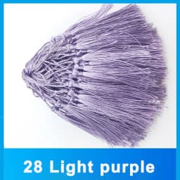 100-500Pcs 13cm Silky Tassels with Cord Loop Handmade Soft Flossy Bookmark Tassel for Jewelry Making DIY Craft Sewing Accessory
