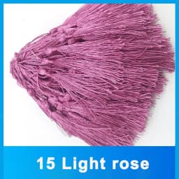 100-500Pcs 13cm Silky Tassels with Cord Loop Handmade Soft Flossy Bookmark Tassel for Jewelry Making DIY Craft Sewing Accessory