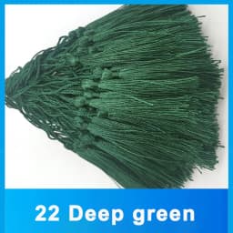 100-500Pcs 13cm Silky Tassels with Cord Loop Handmade Soft Flossy Bookmark Tassel for Jewelry Making DIY Craft Sewing Accessory