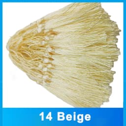 100-500Pcs 13cm Silky Tassels with Cord Loop Handmade Soft Flossy Bookmark Tassel for Jewelry Making DIY Craft Sewing Accessory