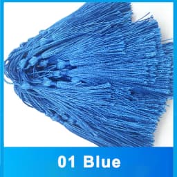 100-500Pcs 13cm Silky Tassels with Cord Loop Handmade Soft Flossy Bookmark Tassel for Jewelry Making DIY Craft Sewing Accessory