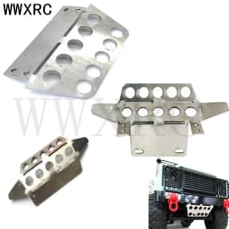 For MN Model 1:12 D90 D91 99S RC Car Spare Parts Upgrade Metal Front Armor Protection Guard