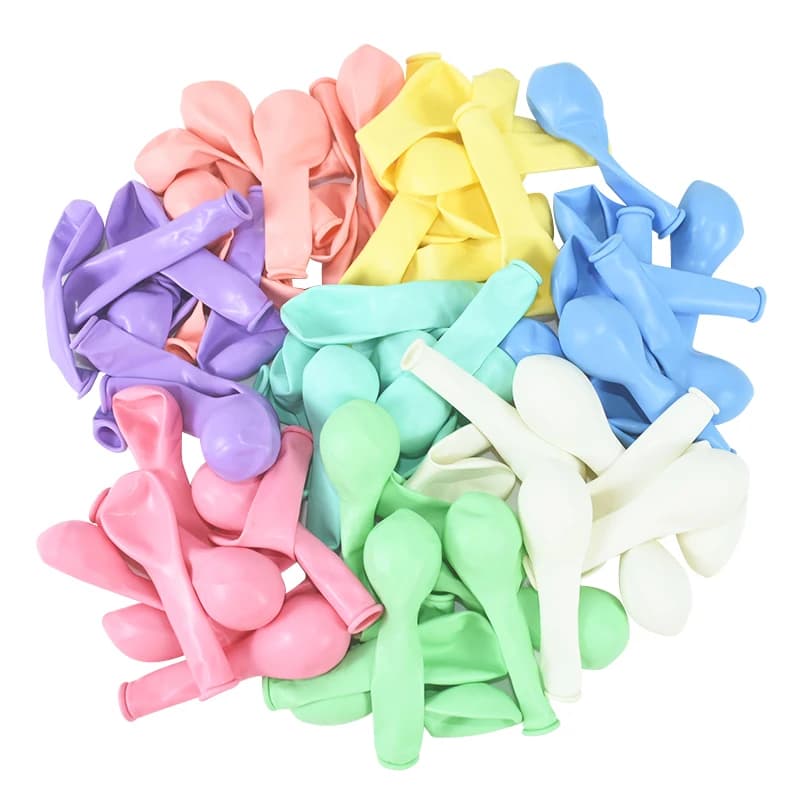 30/60pcs 5inch Macaron Latex Balloons Pastel Candy Balloon Christmas Wedding Birthday Party Decorations Baby Shower Air Globos
