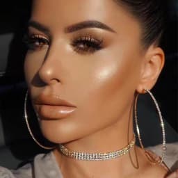 Hot Lady Shiny Rhinestone Crystal Big Large Circle Hoop Earrings Round Ear Charming Statement Hoops Earrings Party Gift 3cm-10cm