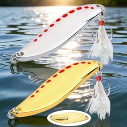 Metal Vib Leech Spinners Spoon Lures 2.5g 5g 7.5g 10g 15g 20g 25g 30g Artificial Bait Lure Fishing Tackle for Bass Pike Perch