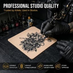 30/10/5/1PCS Silicone Tattoo Practice Skin Double Fake Tattoo Skin Permanent Makeup Tattoo Beginner Practice Synthetic Leather