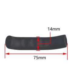 1 Pair Silicone Bicycle Lever Grips Protectors Anti-Skid Bike Brake Lever Handle Sleeve MTB Bike Cycling Silicone Brake Cover