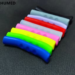 1 Pair Silicone Bicycle Lever Grips Protectors Anti-Skid Bike Brake Lever Handle Sleeve MTB Bike Cycling Silicone Brake Cover