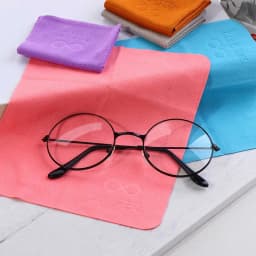 10pcs/set Suede Glasses Clean Microfiber Glasses Cleaning Cloth For Lens Phone Screen Cleaning Wipe High Quality