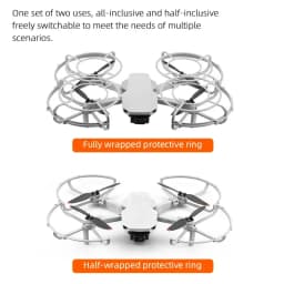 BRDRC Propeller Guard for DJI Mini 2/SE/4K Quick Release Propeller Protective Ring for DJI Mavic Mini Props Fans Blade Accessory