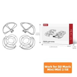 BRDRC Propeller Guard for DJI Mini 2/SE/4K Quick Release Propeller Protective Ring for DJI Mavic Mini Props Fans Blade Accessory