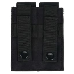 9mm Pistol Magazine Pouch Tactical Double Molle Belt Dual Mag Bag Flashlight Holder Attachment Package Gun Hunting Accessories