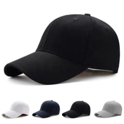 Outdoor Dustproof Baseball Cap Unisex Hat Plain Curved Sun Visor Hat Solid Color Fashion Adjustable Leisure Caps Men Women