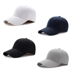 Outdoor Dustproof Baseball Cap Unisex Hat Plain Curved Sun Visor Hat Solid Color Fashion Adjustable Leisure Caps Men Women