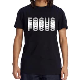 Summer Men's Cotton Blend High Quality Casual Sports Loose Oversized Funny Focus Print Round Neck Short Sleeved T-shirt Tops