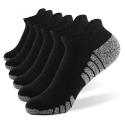 3/6 Pairs Sport Ankle Socks Athletic Low-cut Sock Thick Knit Sock Outdoor Fitness Breathable Quick Dry Wear-resistant Warm Socks