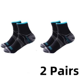 1/2/3 Pairs Brothock Plantar Fascia Compression Socks Sweat-absorbent Deodorant Breathable Sports Pressure Basketball Socks