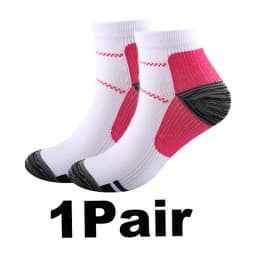 1/2/3 Pairs Brothock Plantar Fascia Compression Socks Sweat-absorbent Deodorant Breathable Sports Pressure Basketball Socks