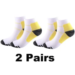1/2/3 Pairs Brothock Plantar Fascia Compression Socks Sweat-absorbent Deodorant Breathable Sports Pressure Basketball Socks