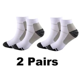 1/2/3 Pairs Brothock Plantar Fascia Compression Socks Sweat-absorbent Deodorant Breathable Sports Pressure Basketball Socks
