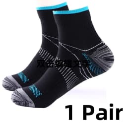 1/2/3 Pairs Brothock Plantar Fascia Compression Socks Sweat-absorbent Deodorant Breathable Sports Pressure Basketball Socks