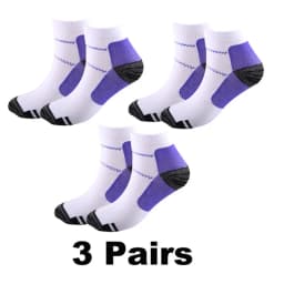 1/2/3 Pairs Brothock Plantar Fascia Compression Socks Sweat-absorbent Deodorant Breathable Sports Pressure Basketball Socks