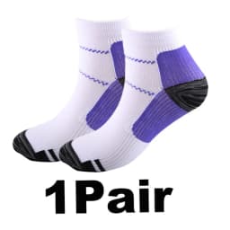 1/2/3 Pairs Brothock Plantar Fascia Compression Socks Sweat-absorbent Deodorant Breathable Sports Pressure Basketball Socks