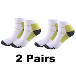 1/2/3 Pairs Brothock Plantar Fascia Compression Socks Sweat-absorbent Deodorant Breathable Sports Pressure Basketball Socks