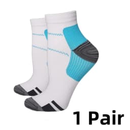 1/2/3 Pairs Brothock Plantar Fascia Compression Socks Sweat-absorbent Deodorant Breathable Sports Pressure Basketball Socks
