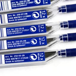1pc Staedtler 250 Mechanical Pencil Lead Super Fine Anti-cracking 0.3/0.5/0.7/0.9/1.3 2H/H/HB/B Mars Micro Carbon Polymer Refill