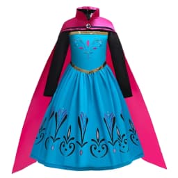 Children Costume Girl Dress Halloween Princess Cosplay Party Rapunzal Anna Elsa Birthday Clothes