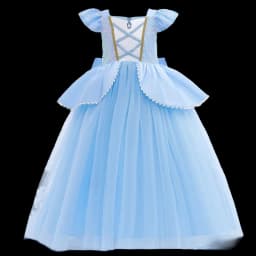 Children Costume Girl Dress Halloween Princess Cosplay Party Rapunzal Anna Elsa Birthday Clothes