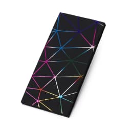 Creative New Long PU Wallet Card Holder Rhombus Laser Indentation Wallet Magic Wallet Men's and Women's Coin Purse