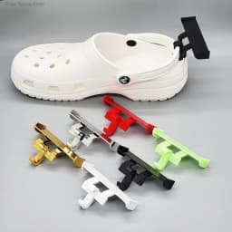 2pcs Shoe Accessories Shoes Spoiler Wing Car Wing Charm Slipper Tail Decoration Shoe Decoration Clips Shoe Pendant Accessories