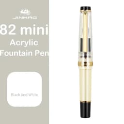 Jinhao 82 Mini Fountain Pen Luxury Elegant Pens 0.38/0.5/0.7mm Extra Fine Nib Writing Ink Pens Stationery Office School Supplies