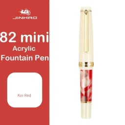 Jinhao 82 Mini Fountain Pen Luxury Elegant Pens 0.38/0.5/0.7mm Extra Fine Nib Writing Ink Pens Stationery Office School Supplies