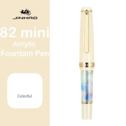 Jinhao 82 Mini Fountain Pen Luxury Elegant Pens 0.38/0.5/0.7mm Extra Fine Nib Writing Ink Pens Stationery Office School Supplies