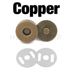 10sets/lot Magnetic Snap Fasteners Clasps Buttons Handbag Purse Wallet Craft Bags Parts Accessories Adsorption Buckle 14mm 18mm