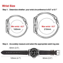 100%  Genuine Leather Watch Bands With Quick Release Horween CXL Cowhide Vintage Wrist Strap For Men 22mm18mm19mm20mm