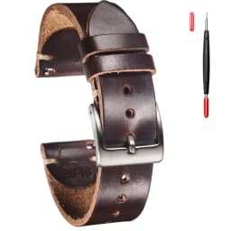 100%  Genuine Leather Watch Bands With Quick Release Horween CXL Cowhide Vintage Wrist Strap For Men 22mm18mm19mm20mm