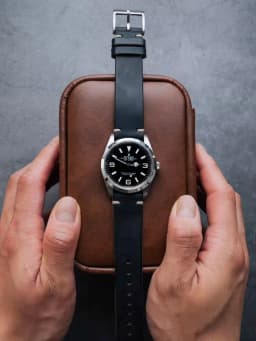 100%  Genuine Leather Watch Bands With Quick Release Horween CXL Cowhide Vintage Wrist Strap For Men 22mm18mm19mm20mm