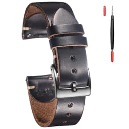 100%  Genuine Leather Watch Bands With Quick Release Horween CXL Cowhide Vintage Wrist Strap For Men 22mm18mm19mm20mm
