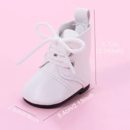 5-5.5cm Doll Boot Mini Shoes For 20cm Plush Doll For 1/4 Accessories Doll Shoes Doll House Change Clothes Game Toys Doll Boot