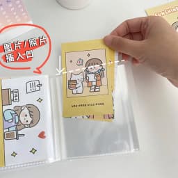 Yoofun 40 pockets photo album 3/4/5/6/7/8/9 Inch Picture Case Storage Book Photo Album Photocard Name Card ID Holder Clear