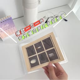 Yoofun 40 pockets photo album 3/4/5/6/7/8/9 Inch Picture Case Storage Book Photo Album Photocard Name Card ID Holder Clear