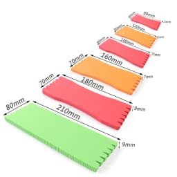 8cm-21cm EVA Foam Winding Board Fishing Line Plate 10/5/3/2PCS Fish Hook Storage Wire Wrap Holder Tackle Tool Pesca Accessories