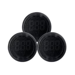 DC 4-100V LED Digital Display Round Two-wire Voltmeter DC Digital Car Voltage Current Meter Volt Detector Tester Monitor Pane