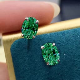 CAOSHI Simple Shiny Oval-shaped CZ Earrings for Female Graceful Lady Versatile Accessories Classical Elegance Women's Jewelry