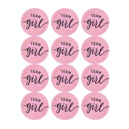 60/120pcs Team Boy Team Girl Stickers Boy or Girl Sticker for Gender Reveal Party Decoration Baby Shower Supplies Gift Box Label